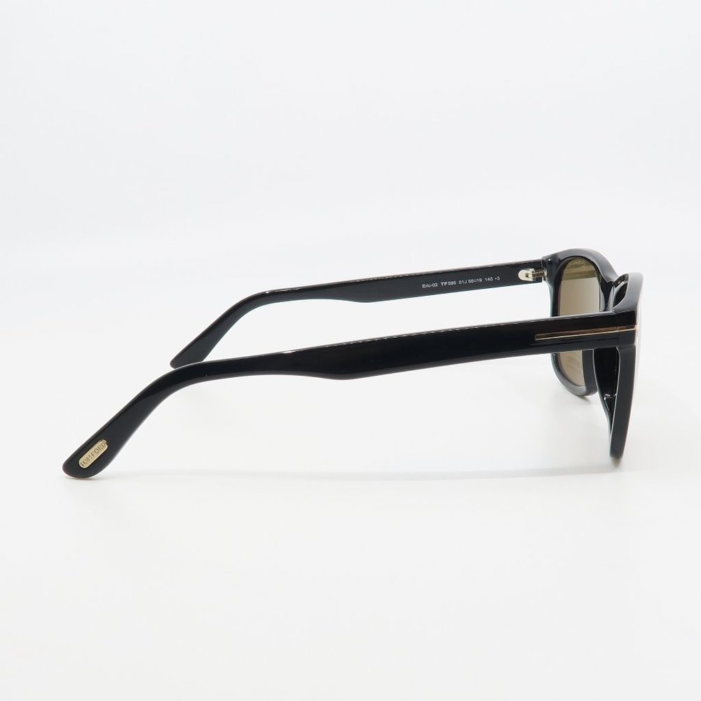 Tom Ford TF595 01J New Black/ Brown ERIC-02 Men's Sunglasses 55mm with defect - Picture 4 of 6
